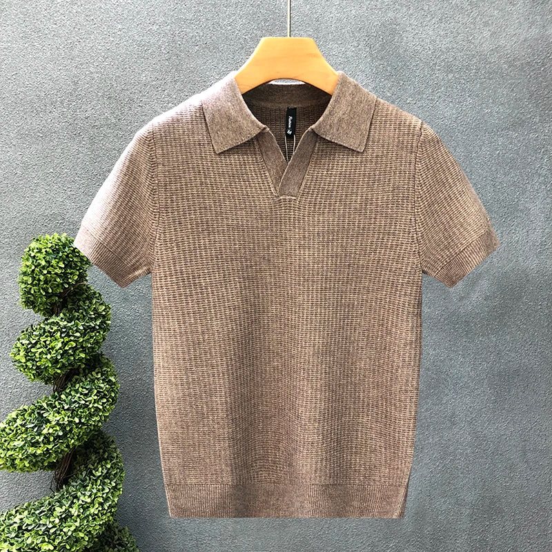 Polo slim d'été pour homme