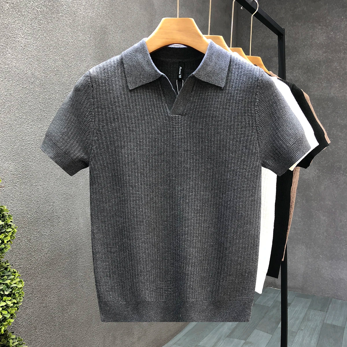 Polo slim d'été pour homme