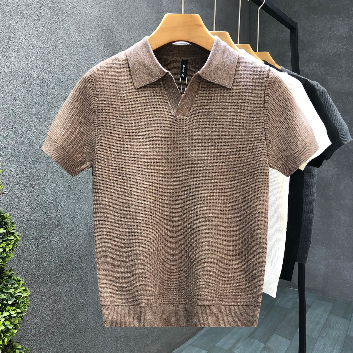 Polo slim d'été pour homme