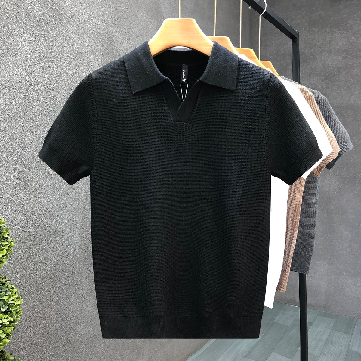 Polo slim d'été pour homme