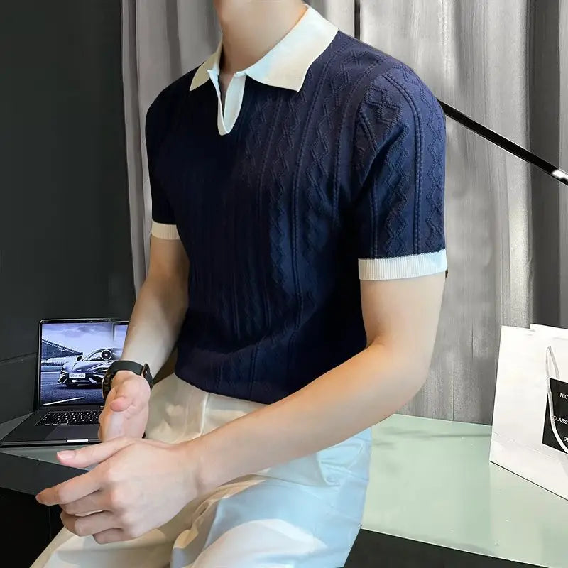 Polo élégant d'été pour homme
