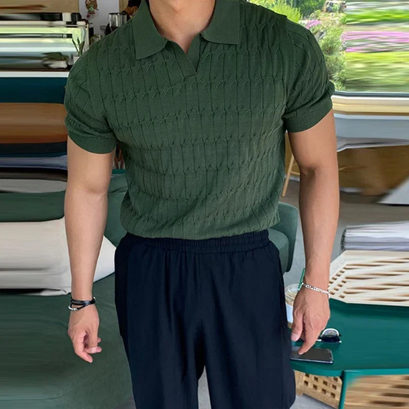 Polo élégant d'été pour homme