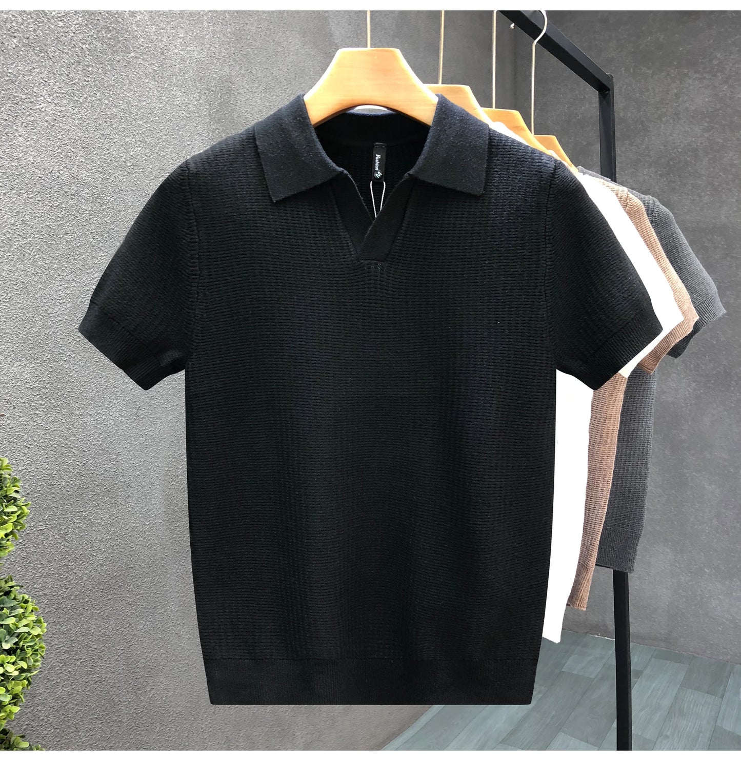 Polo slim d'été pour homme