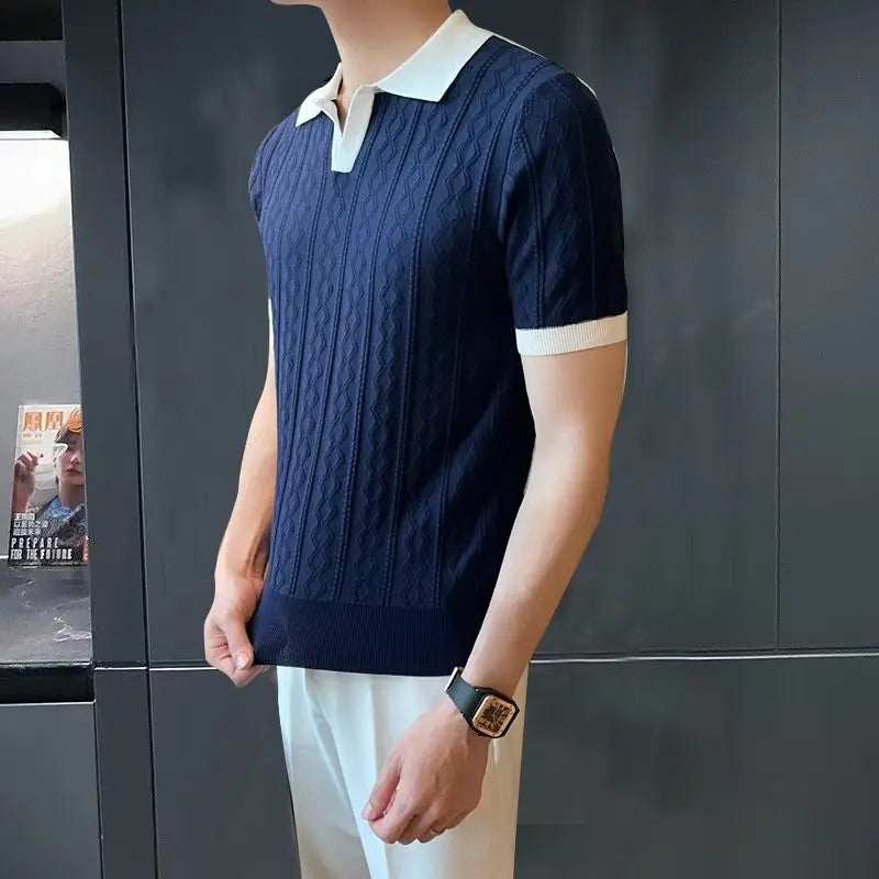 Polo élégant d'été pour homme
