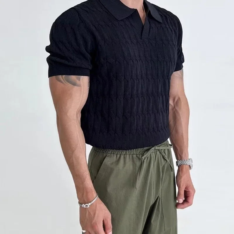 Polo élégant d'été pour homme