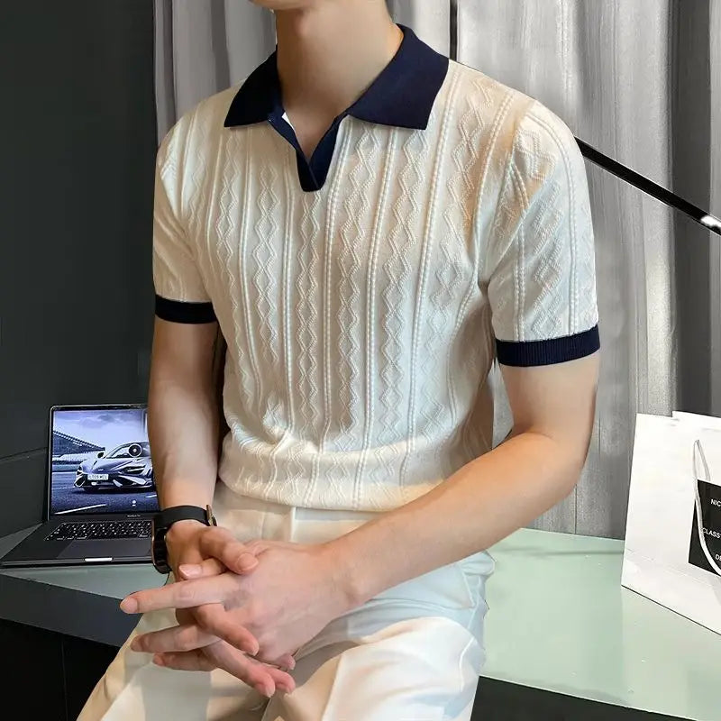 Polo élégant d'été pour homme