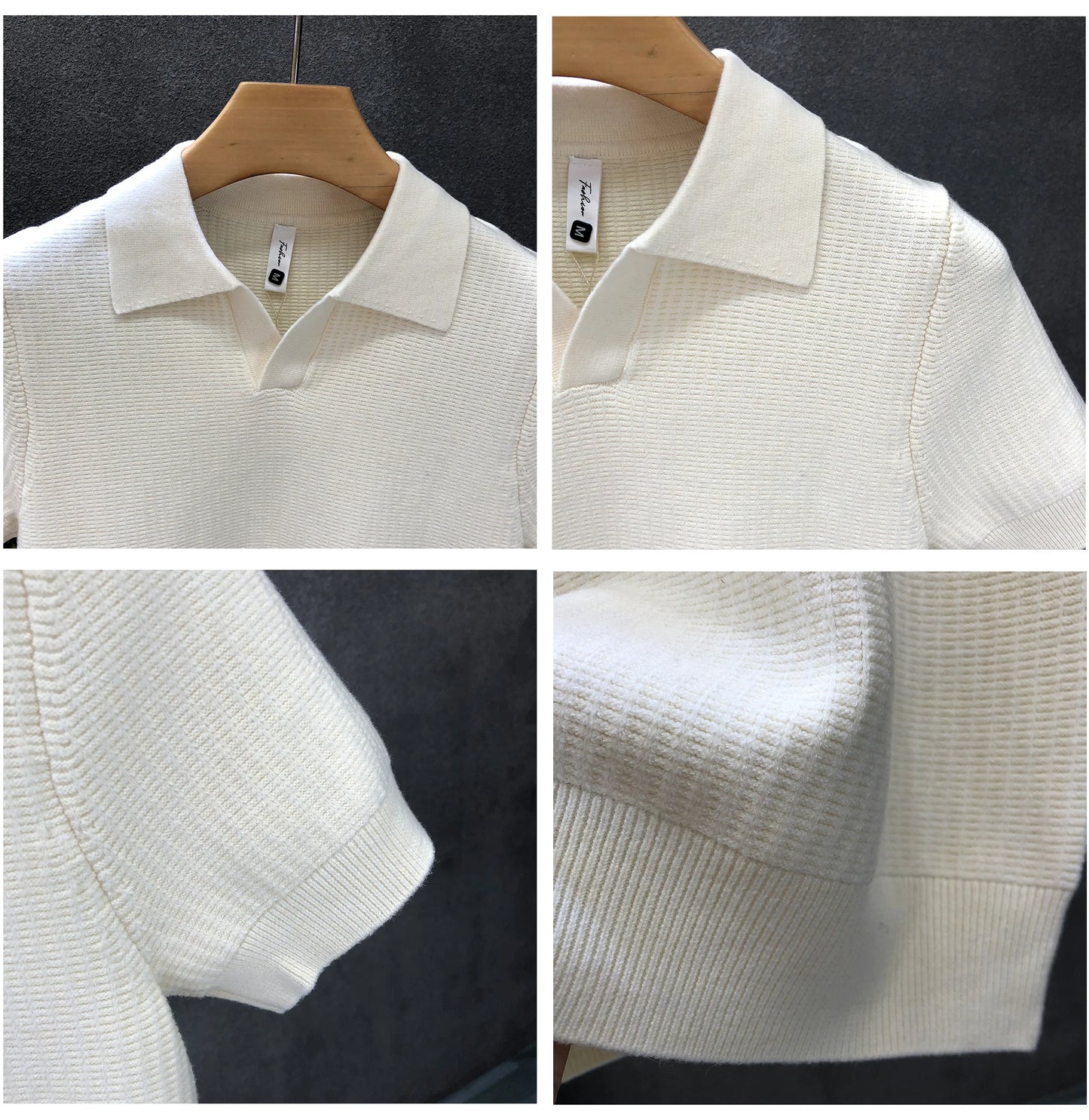 Polo slim d'été pour homme