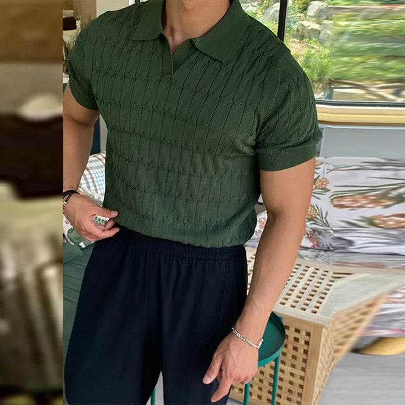Polo élégant d'été pour homme