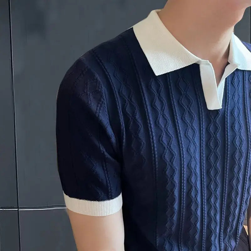 Polo élégant d'été pour homme
