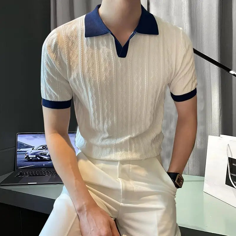 Polo élégant d'été pour homme