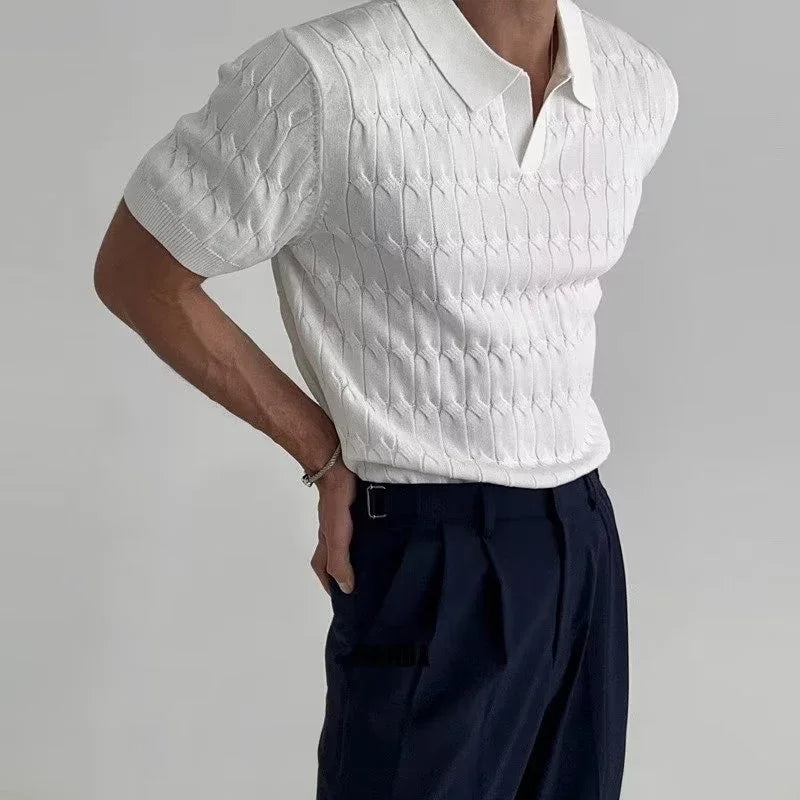 Polo élégant d'été pour homme