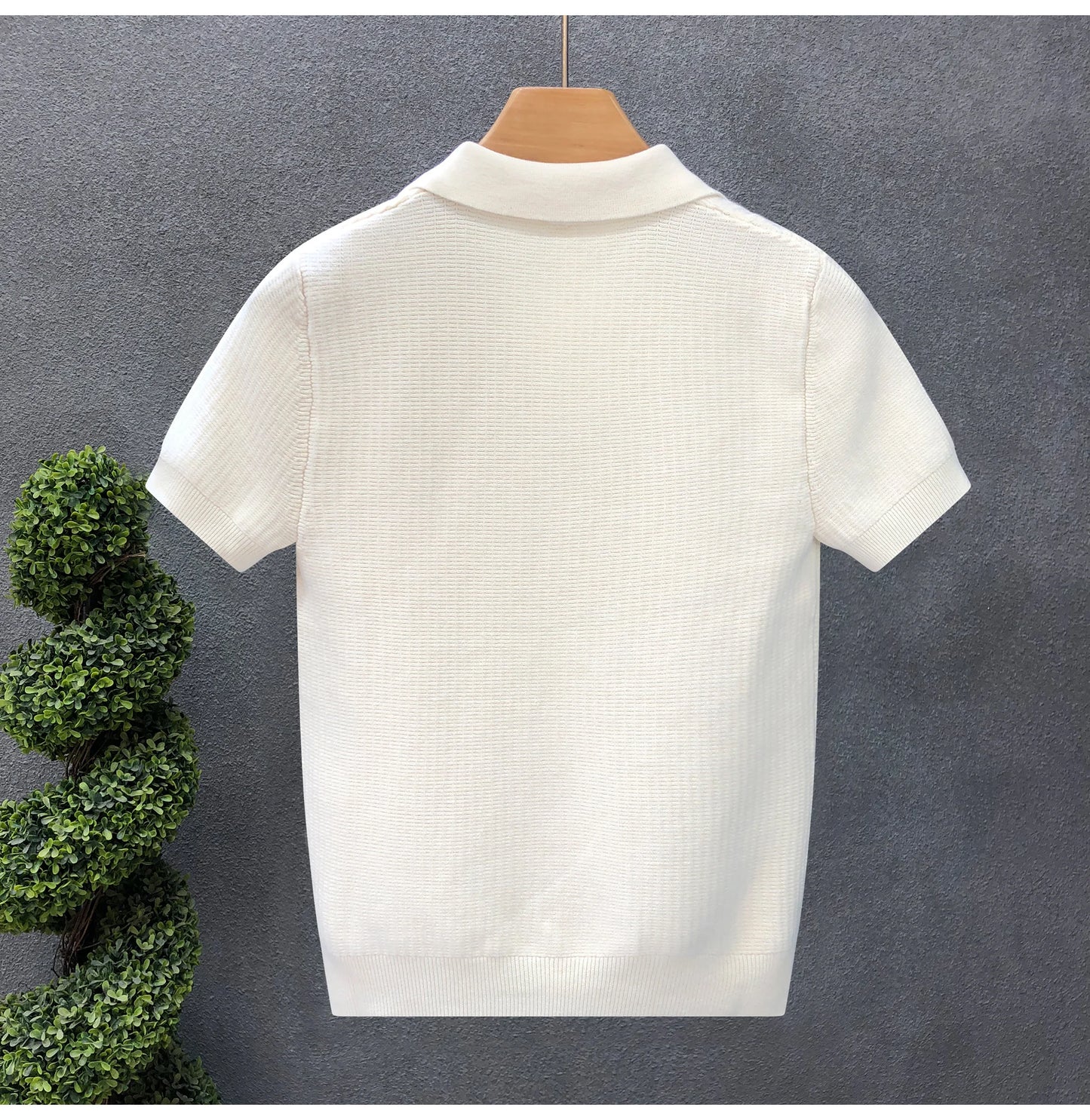 Polo slim d'été pour homme
