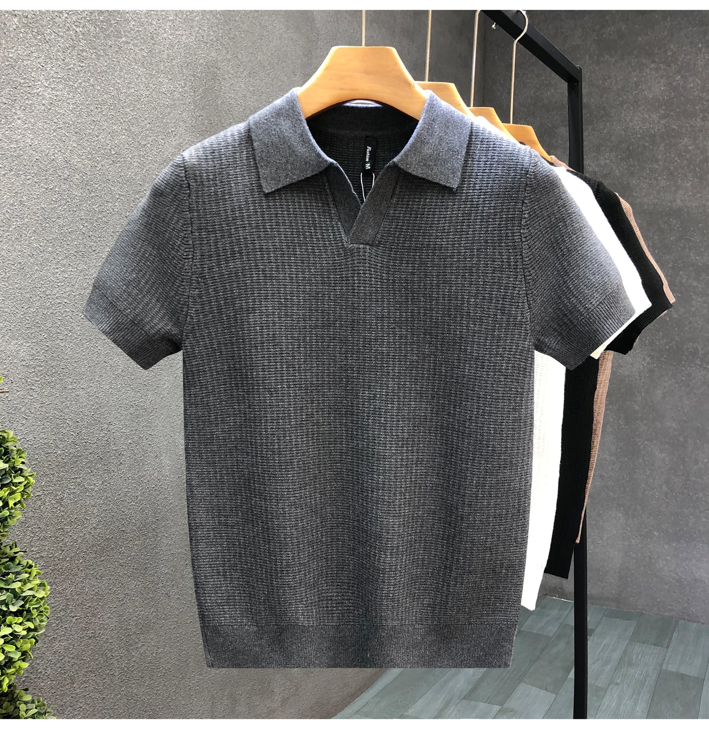 Polo slim d'été pour homme