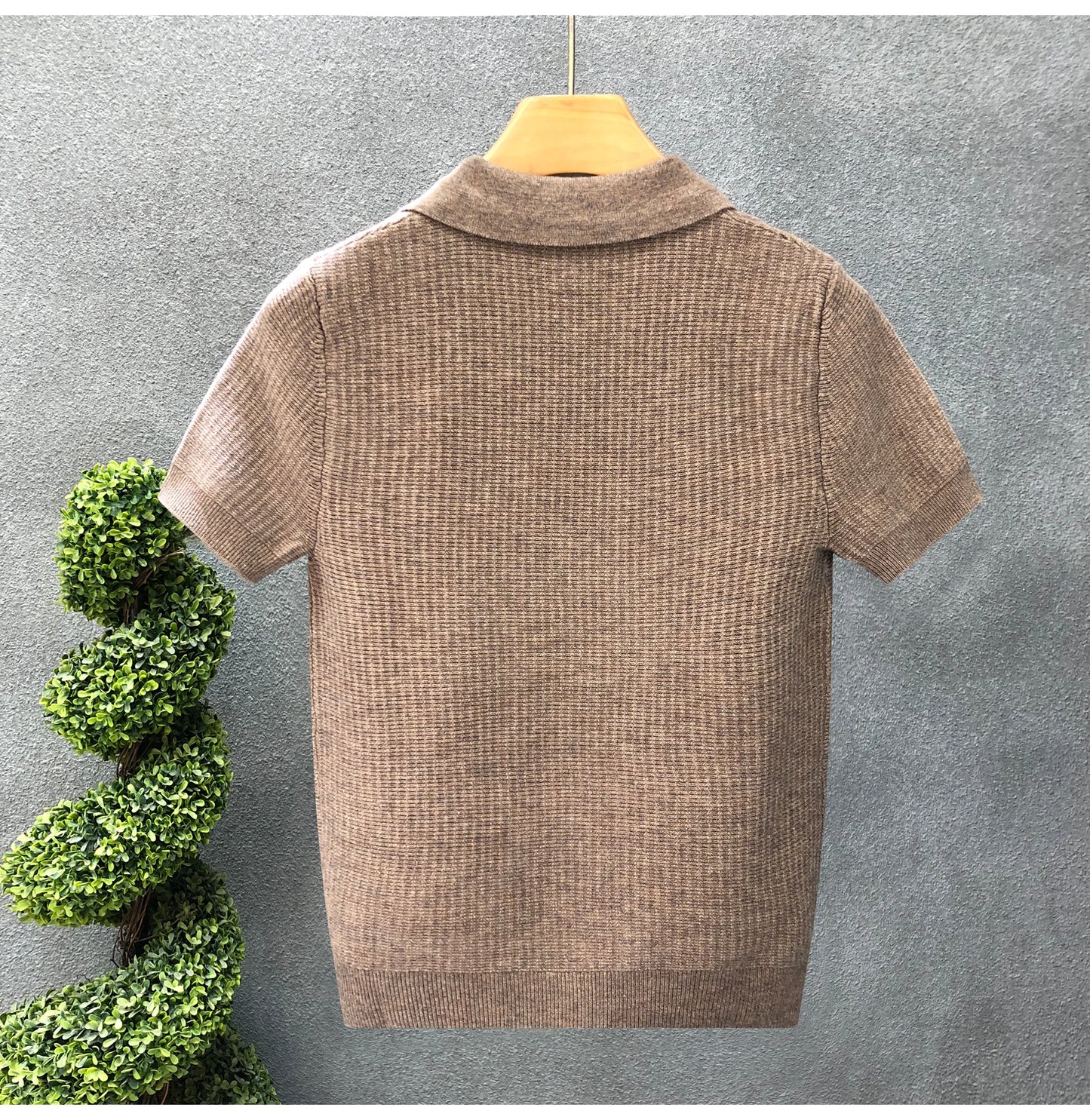 Polo slim d'été pour homme