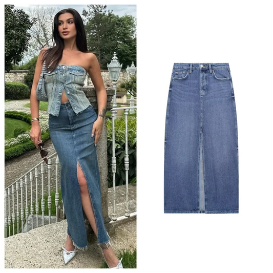 Jupe d'été élégante pour Femmes Casual Polyvalent Taille Haute  Jupe