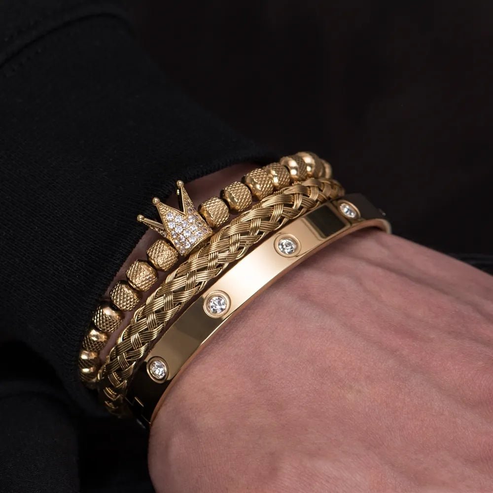 Roman diamond bracelets