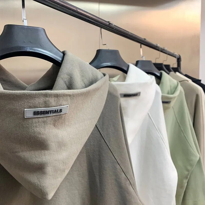 ESSENTIALS hoodie fashion Hip hop unisex essentials pullover