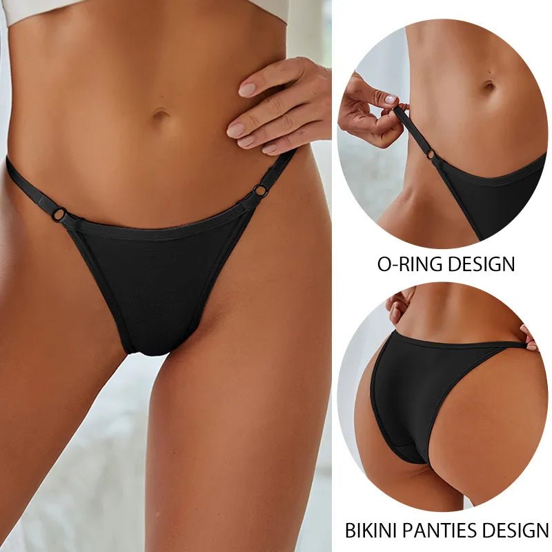 FINETOO 3pcs/set Women Cotton Panties Low Waist Bikini Briefs M-2XL Ladies Underwear Female Soft Solid Underpants Lingerie New