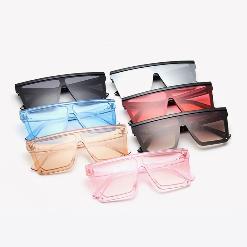 lunettes De soleil carrées surdimensionnées