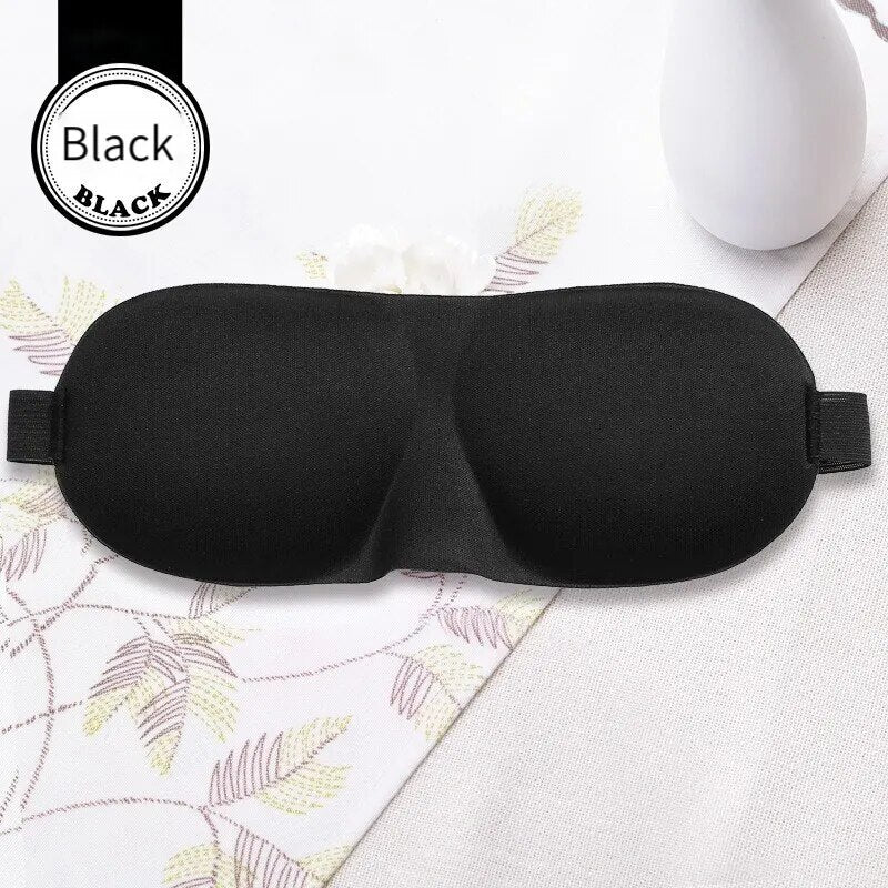 Masque de sommeil 3D, cache-yeux,doux, Portable, bandeau de voyage