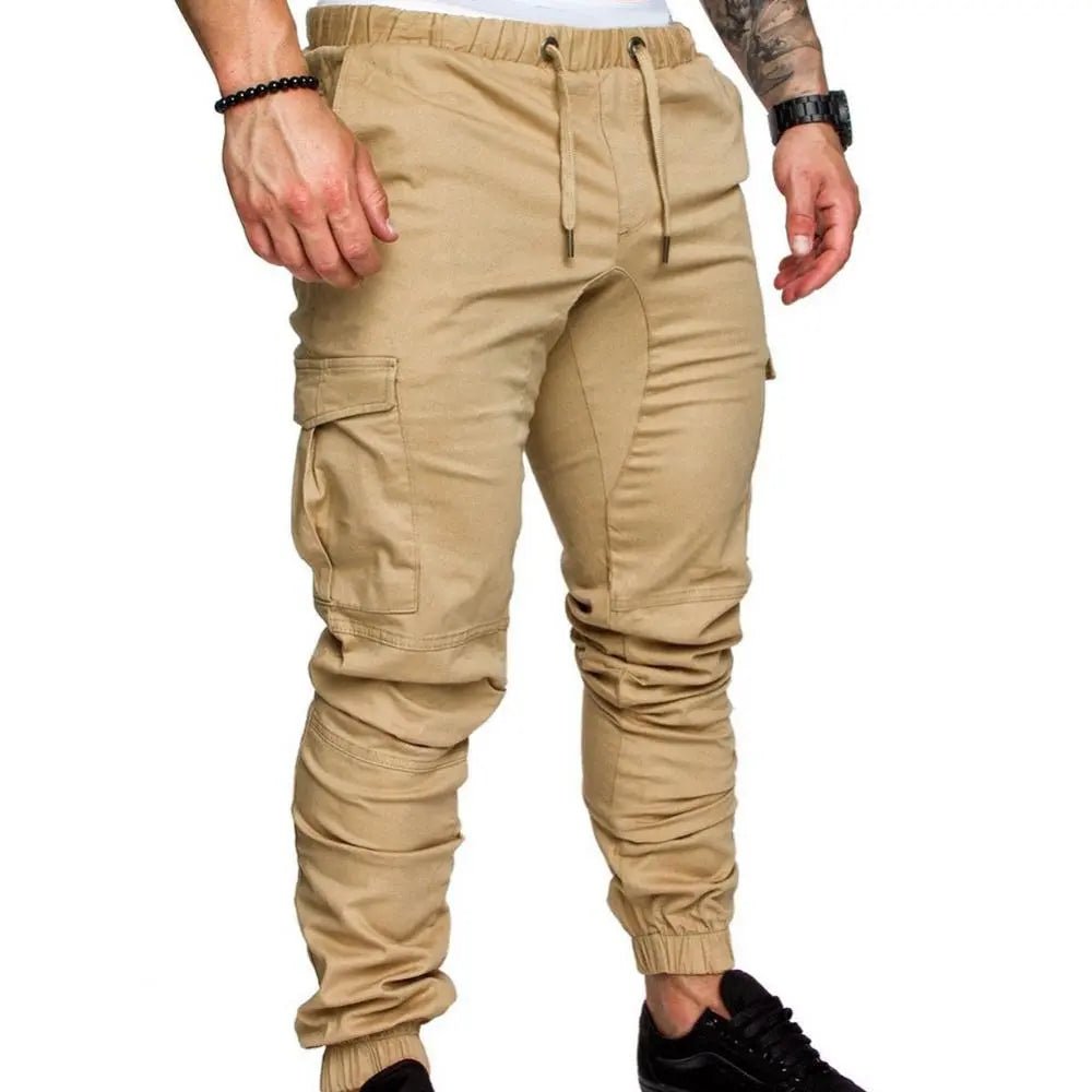 Pantalon de Jogging décontracté avec poches, de sport, de rue, Hip Halen.